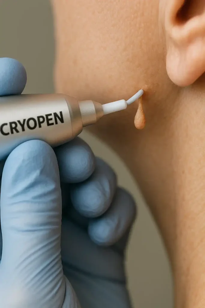 Cryopen for skin tags removal West Yorkshire speak to our team today!