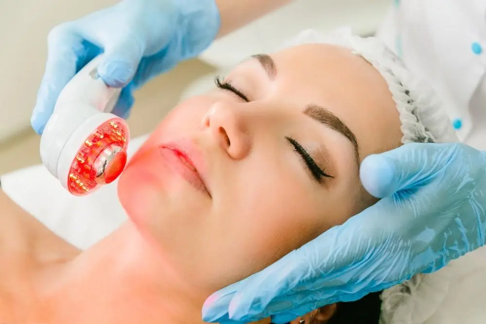 woman having non-surgical Morph8 treatment West Yorkshire