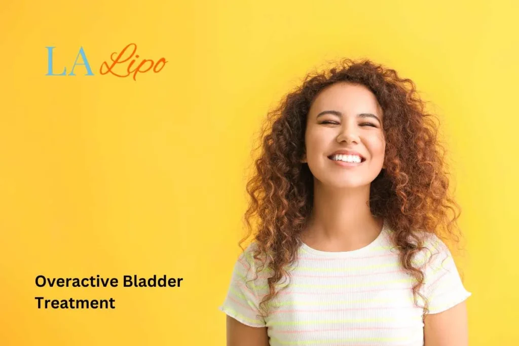 woman smiling about overactive bladder treatment West Yorkshire solutions