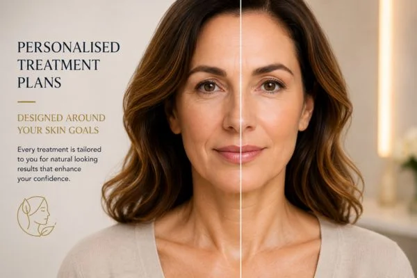 Before and after results of Collagen Lift Therapy West Yorkshire