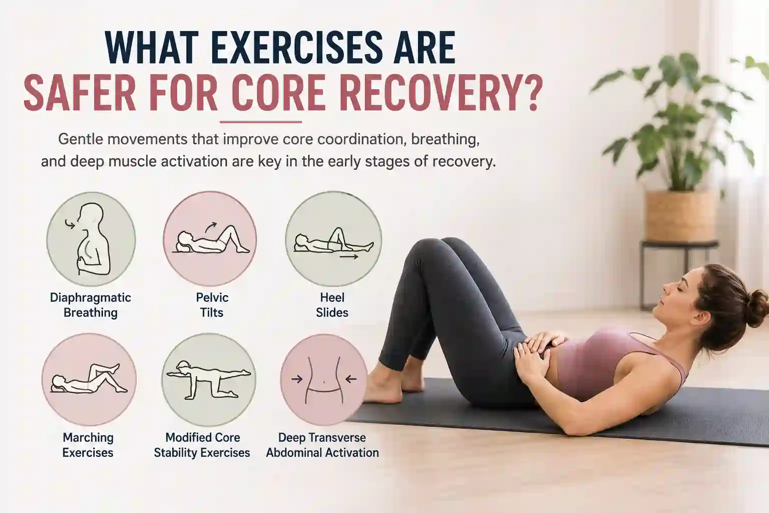 What Exercises Are Safer for Core Recovery West Yorkshire