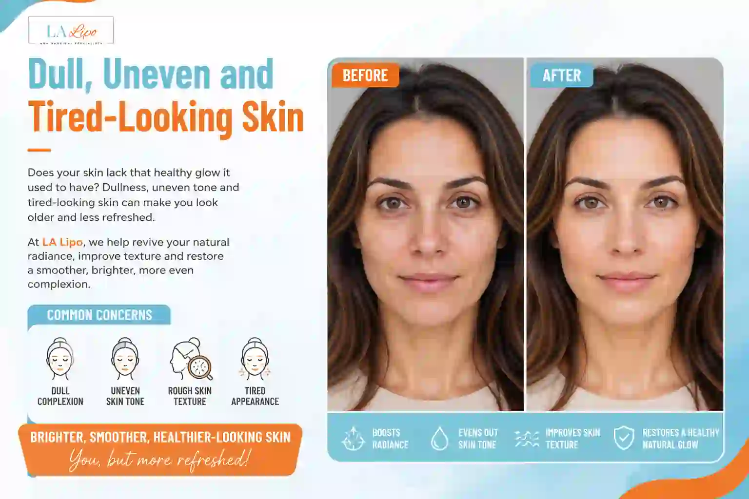 Sign #5: Dull, Uneven and Tired-Looking Skin West Yorkshire